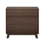 Plank+Beam Commode classique à 3 tiroirs en bois massif, petite commode de chambre, commode à tiroirs
