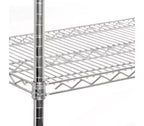 Étagère de rangement en fil d'acier ultra-durable à 5 niveaux, certifiée NSF, Seville Classics, 60 L x 72 H x 18 P