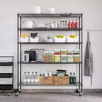 Étagère de rangement en fil d'acier ultra-durable à 5 niveaux, certifiée NSF, Seville Classics, 60 L x 72 H x 18 P