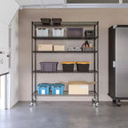 Étagère de rangement en fil d'acier ultra-durable à 5 niveaux, certifiée NSF, Seville Classics, 60 L x 72 H x 18 P