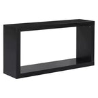 Console d'entrée minimaliste moderne, table d'appoint étroite en MDF et bois de pin avec étagère ouverte pour salon - ModernLuxe