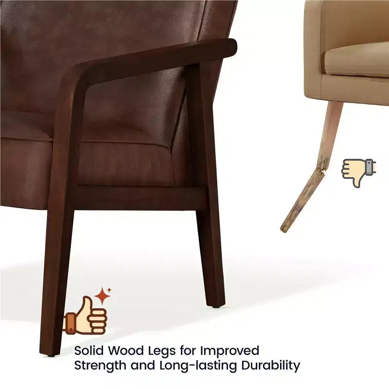 Yaheetech Lot de 2 chaises longues extra-larges en similicuir