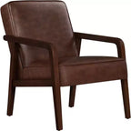 Yaheetech Set of 2 Extra-Wide Faux Leather Lounge Chair