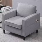 Canapé fauteuil simple Mjkone moderne pour salon