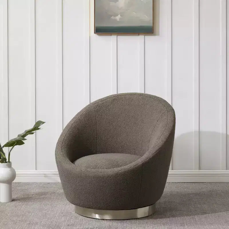 Fauteuil Pippa en Fausse Peau de Mouton - SFV4728 - Safavieh Couture