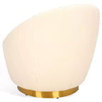 Fauteuil Pippa en Fausse Peau de Mouton - SFV4728 - Safavieh Couture
