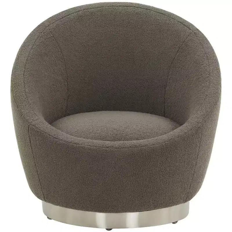 Pippa Faux Shearling Chair - SFV4728 - Safavieh Couture