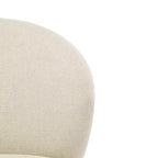 Tabouret de bar contemporain Christopher Knight Home Valeska rembourré avec pieds en métal doré (lot de 2)