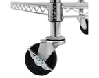Chariot de travail utilitaire certifié NSF avec plateau en acier inoxydable Seville Classics