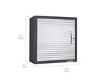 Meuble haut Seville Classics UltraHD à porte simple, 24 x 12 x 24