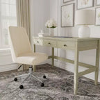 Chaise de bureau rembourrée Maeve Martha Stewart