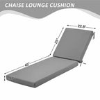 Coussin de chaise longue d'extérieur EROMMY