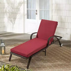 Coussin de chaise longue d'extérieur EROMMY