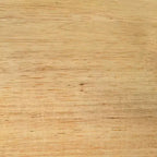 Chaise de salle à manger latérale Simple Relax (lot de 4) avec dossier à barreaux, finition naturelle et blanche