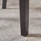 Lot de 2 tabourets de bar rembourrés, tabourets de comptoir, chaises de salle à manger, tabourets de cuisine de pub avec garniture cloutée, vintage et antique, gris/marron-ModernLuxe