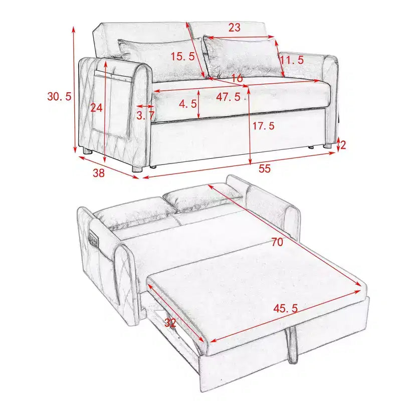 Modern 3-Seater + 3-Seater Teddy Sofa Combo - Wooden Frame & Cushions Included