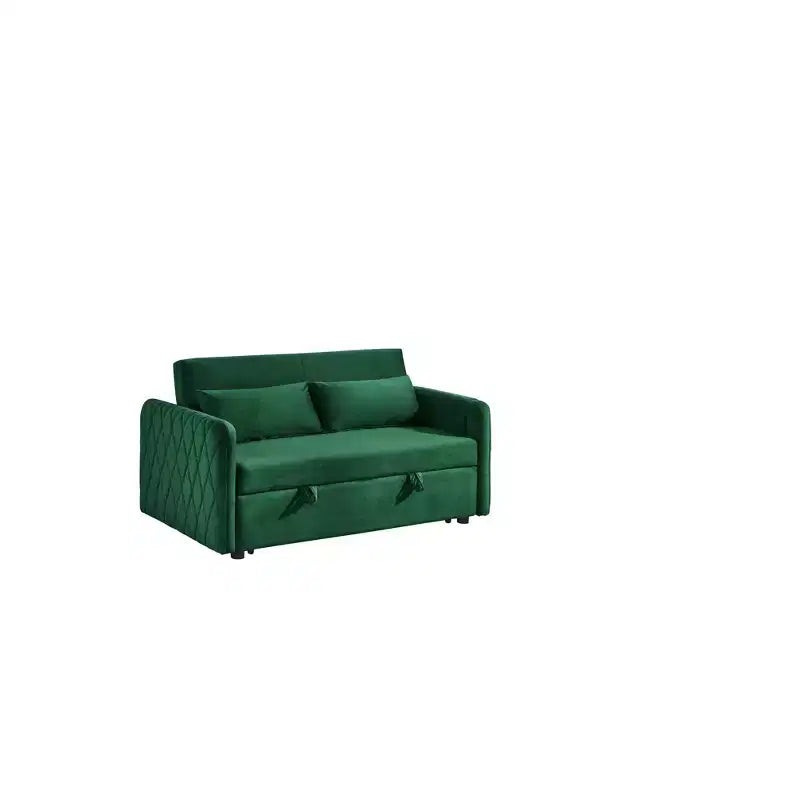 Combinaison canapé 3 places + 3 places moderne en tissu bouclette - Structure en bois et coussins inclus
