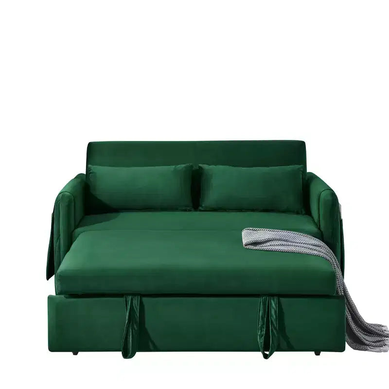 Combinaison canapé 3 places + 3 places moderne en tissu bouclette - Structure en bois et coussins inclus