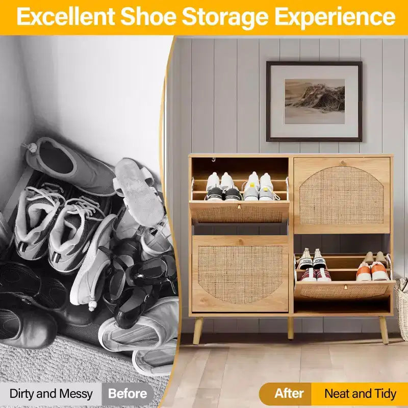 Karl Home | Meuble de rangement pour 20 paires de chaussures