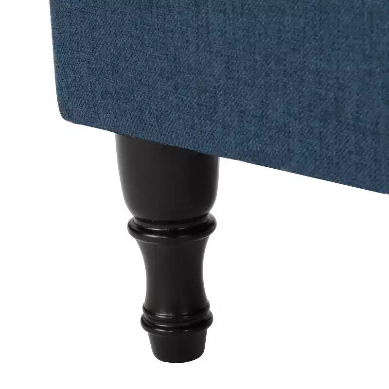 Banc-ottoman de rangement capitonné contemporain GDFStudio Breanna