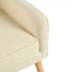 Christopher Knight Home Calix, fauteuil d'appoint rembourré capitonné, style moderne du milieu du siècle