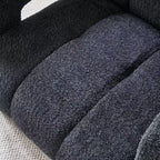 Fauteuil d'appoint rembourré en boucle large Vatros