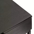 Kate and Laurel Malone Console Table en bois et métal, 36x13x31, Noir