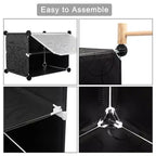 Karl Home | Meuble de rangement à chaussures empilable 72 paires