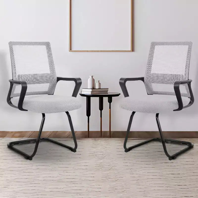 Home Imports Emporium Mesh Guest Chair  Ergonomic Reception Seating for Office or Lobby  Set of 2/4/6/8