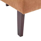Christopher Knight Home Carla, fauteuil d'appoint rembourré de style moderne du milieu du siècle avec dossier incurvé (lot de 2)