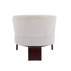 Christopher Knight Home Carla, fauteuil d'appoint rembourré de style moderne du milieu du siècle avec dossier incurvé (lot de 2)