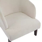 Christopher Knight Home Carla, fauteuil d'appoint rembourré de style moderne du milieu du siècle avec dossier incurvé (lot de 2)