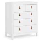 Commode 5 tiroirs HomeStock Madrid style moderne-traditionnel 189 X 324 X 3894