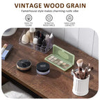 Commode haute SinCiDo Farmhouse Modern 5 tiroirs avec porte coulissante de style grange, commode de rangement pour chambre à coucher, salon et chambre d'enfants