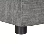Lit Ottoman Convertible une place avec Matelas - Lit d'appoint peu encombrant pour Salon et Appartement