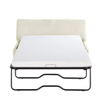 Lit Ottoman Convertible une place avec Matelas - Lit d'appoint peu encombrant pour Salon et Appartement