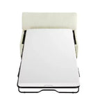Lit Ottoman Convertible une place avec Matelas - Lit d'appoint peu encombrant pour Salon et Appartement