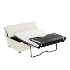 Lit Ottoman Convertible une place avec Matelas - Lit d'appoint peu encombrant pour Salon et Appartement