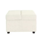 Lit Ottoman Convertible une place avec Matelas - Lit d'appoint peu encombrant pour Salon et Appartement