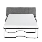 Lit Ottoman Convertible une place avec Matelas - Lit d'appoint peu encombrant pour Salon et Appartement