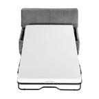 Lit Ottoman Convertible une place avec Matelas - Lit d'appoint peu encombrant pour Salon et Appartement