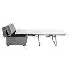 Lit Ottoman Convertible une place avec Matelas - Lit d'appoint peu encombrant pour Salon et Appartement