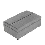 Lit Ottoman Convertible une place avec Matelas - Lit d'appoint peu encombrant pour Salon et Appartement