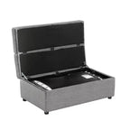 Lit Ottoman Convertible une place avec Matelas - Lit d'appoint peu encombrant pour Salon et Appartement