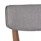 Ensemble de salle à manger 7 pièces Christopher Knight Home Chazz en tissu de style Mid-Century Modern