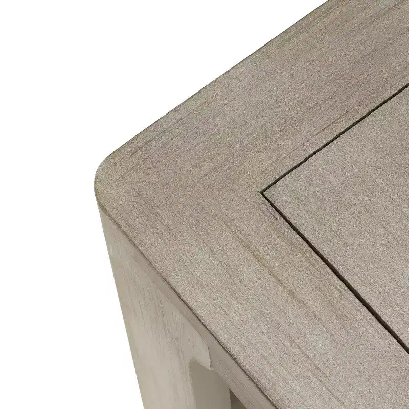 Table basse carrée à double couche de style moderne d'intérieur Cletes de Christopher Knight Home