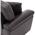 Canapé et fauteuil en similicuir, canapé grand confort pour salon-Morden Fort