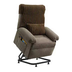Fauteuil inclinable électrique Bestier Power Lift pour personnes âgées, inclinable électrique à angle réglable avec triple moteur, pochette latérale et fauteuil inclinable doux pour salon et chambre à coucher