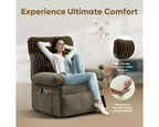 Fauteuil inclinable électrique Bestier Power Lift pour personnes âgées, inclinable électrique à angle réglable avec triple moteur, pochette latérale et fauteuil inclinable doux pour salon et chambre à coucher