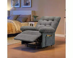 Fauteuil inclinable électrique Bestier Power Lift pour personnes âgées, inclinable électrique à angle réglable avec triple moteur, pochette latérale et fauteuil inclinable doux pour salon et chambre à coucher